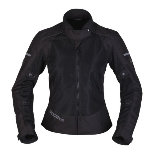 Przejdź do produktu MODEKA Kurtka Motocyklowa Tekstylna Damska Veo Air Lady Black