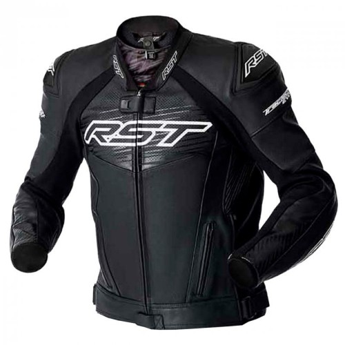 Przejdź do produktu KURTKA MOTOCYKLOWA SKÓRZANA RST TRACTECH EVO D3O BLACK WHITE