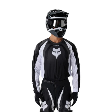 BLUZA MOTOCYKLOWA FOX 180 FRAME EXTD SIZES BLACK