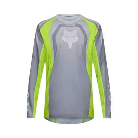 BLUZA MOTOCYKLOWA FOX 180 FRAME GREY YELLOW