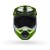 KASK MOTOCYKLOWY FOX V1 FRAME GREY YELLOW