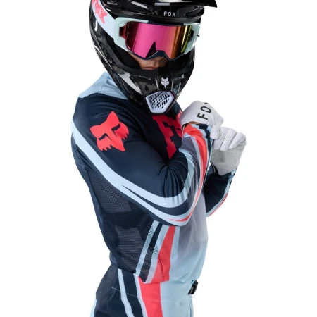 BLUZA MOTOCYKLOWA FOX FLEXAIR ARC ICE BLUE