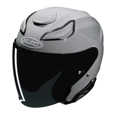 KASK MOTOCYKLOWY HJC F31 SOLID N.GREY