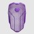 OCHRANIACZ PLECÓW REBELHORN X REZRO RH-FBPS2 (FB) LVL2 PURPLE