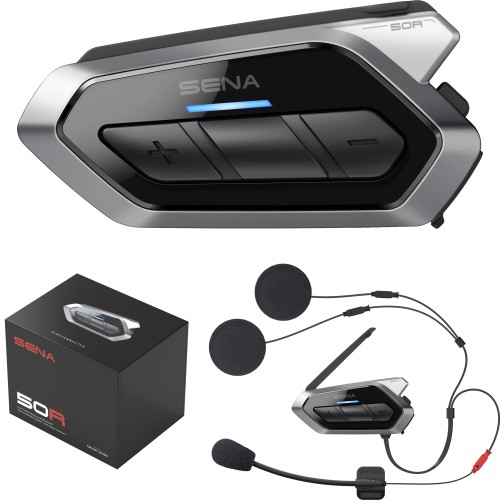 Przejdź do produktu INTERKOM SENA 50S-10 MESH HARMAN KARDON ZESTAW NA 1 KASK