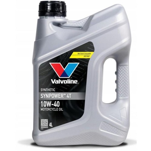 Przejdź do produktu Valvoline SynPower 4T 10W-40 4 l - olej motocyklowy syntetyczny