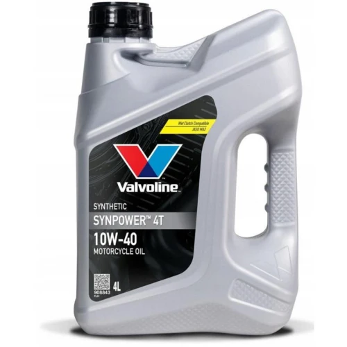 Valvoline SynPower 4T 10W-40 4 l - olej motocyklowy syntetyczny