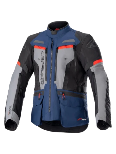 Przejdź do produktu Kurtka Motocyklowa Tekstylna Alpinestars Bogota PRO Drystar DARK BLUE BLACK BRIGHT RED