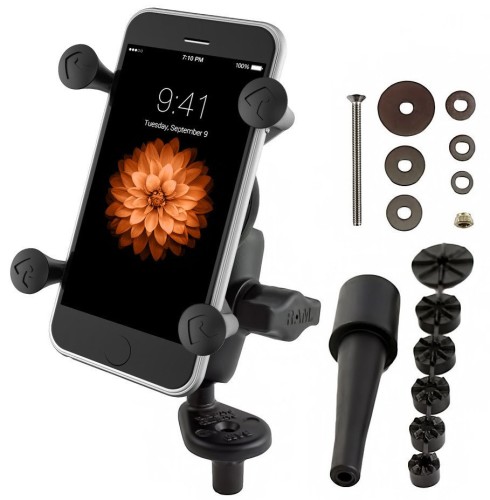 Przejdź do produktu RAM-B-176-A-UN7U Uniwersalny uchwyt X-Grip™ do przenośnych urządzeń np. smartfon lub nawigacja samochodowa montowany w trzon widelca w motocyklu