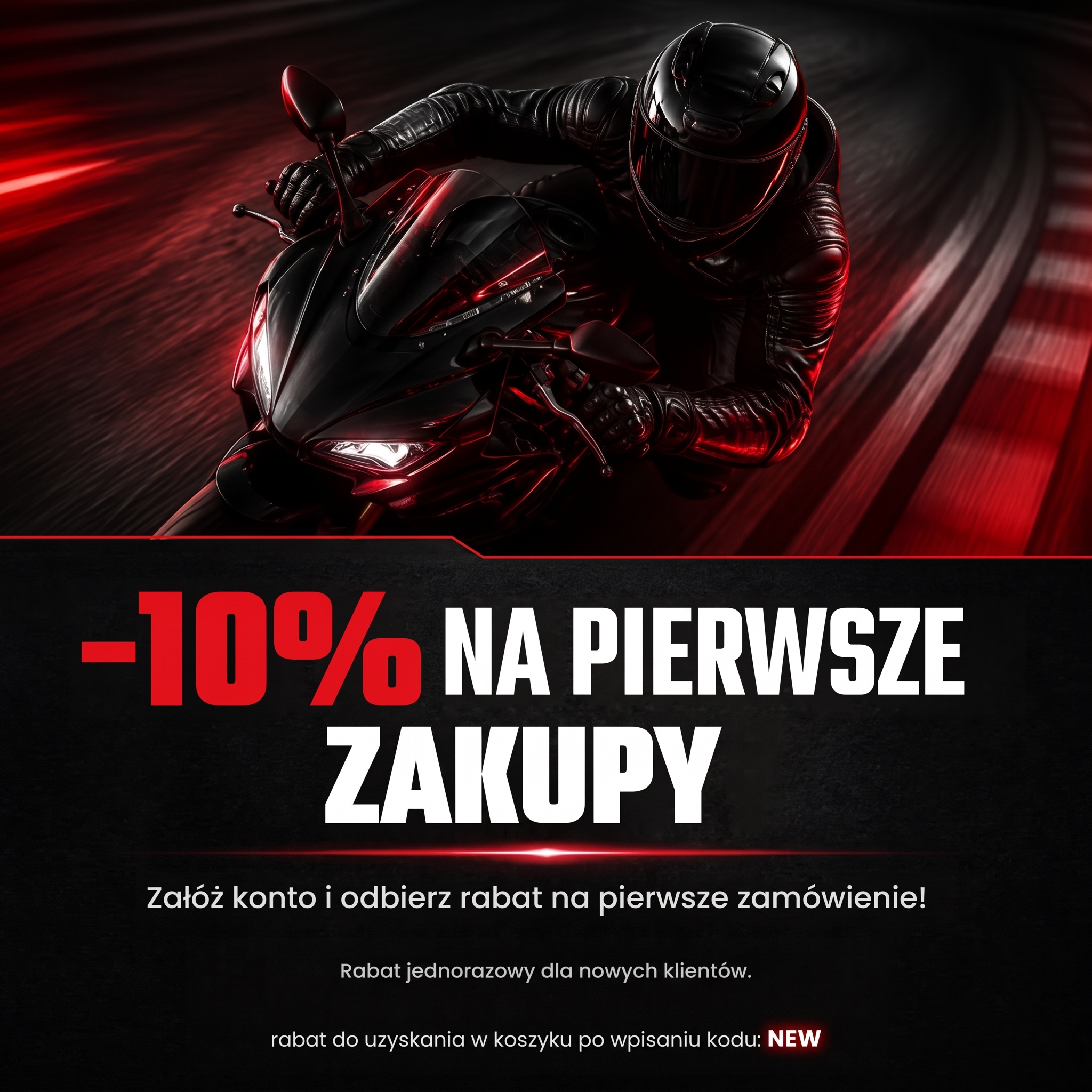 Rabat dla nowych klientów 10% na pierwsze zakupy