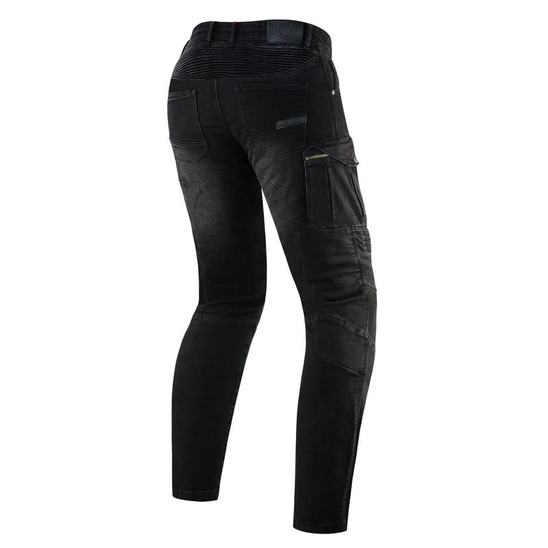 SPODNIE JEANS REBELHORN VANDAL DENIM BLACK W28L32