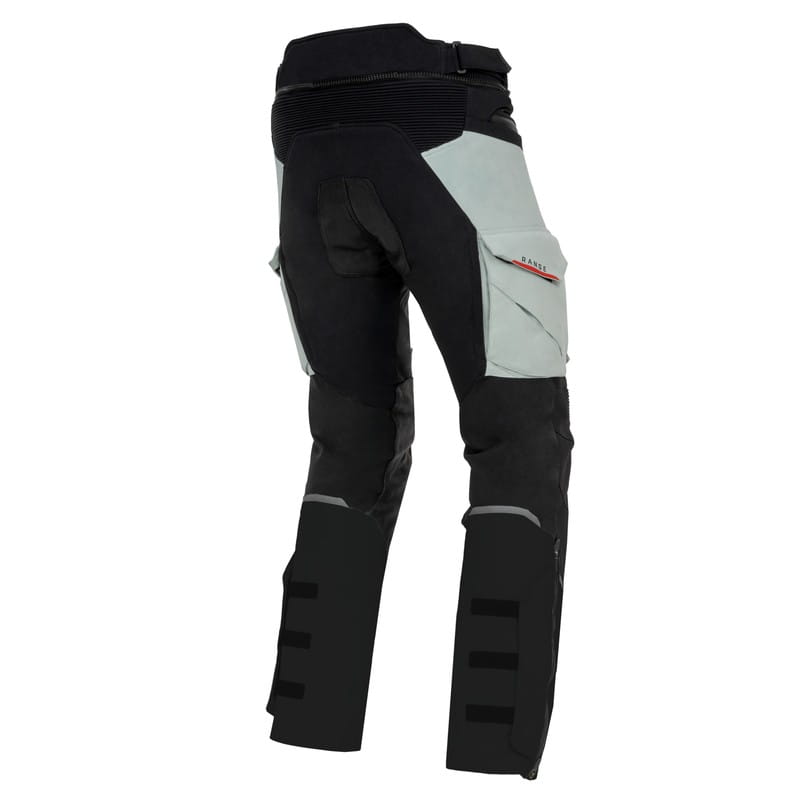 SPODNIE TEKSTYLNE REBELHORN RANGE GREY/BLACK/RED XS