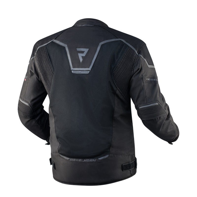 KURTKA MOTOCYKLOWA TEKSTYLNA REBELHORN HIFLOW 4 BLACK