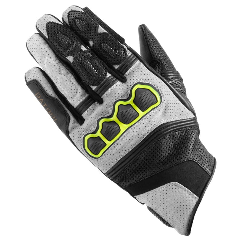 RĘKAWICE MOTOCYKLOWE REBELHORN PATROL SHORT BLACK GREY