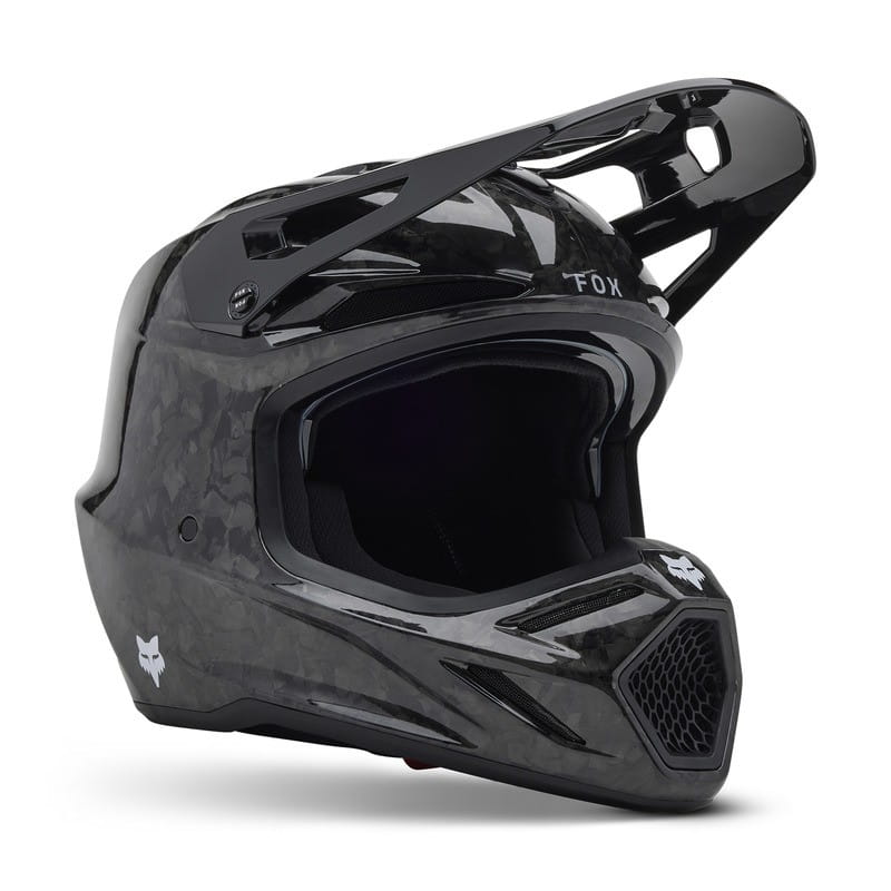 KASK FOX V3 RS CARBON SOLID BLACK