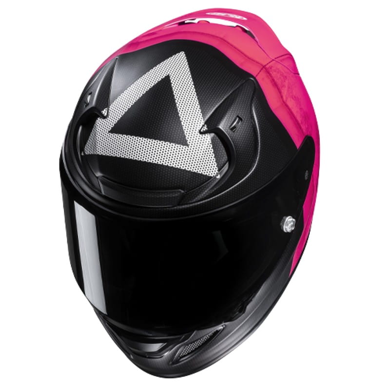 KASK MOTOCYKLOWY HJC RPHA12 SQUID GAME NETFLIX BLACK RED