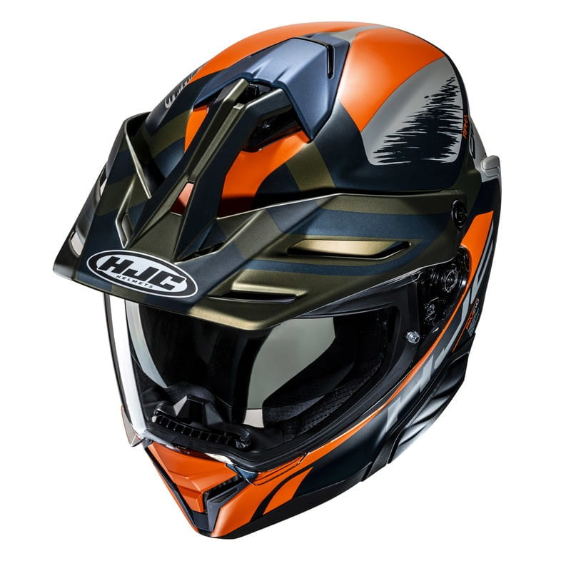 KASK MOTOCYKLOWY HJC RPHA60 QUID GREY ORANGE