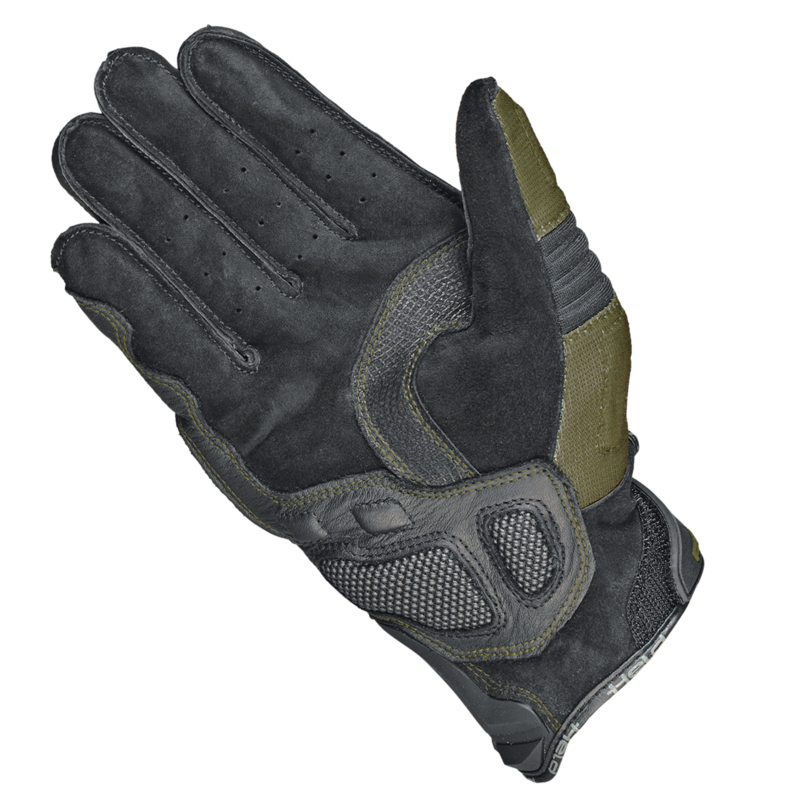 RĘKAWICE SKÓRZANO-TEKSTYLNE HELD SAMBIA MILITARY GREEN