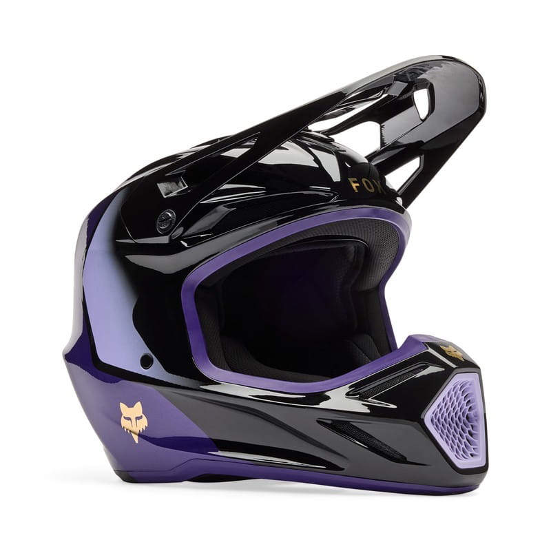 KASK FOX V3 DRIP BLACK/PURPLE