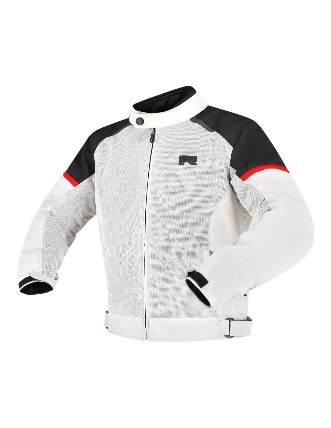 RICHA KURTKA / JACKET AUYAN WP LIGHT GREY/BLUE/RED