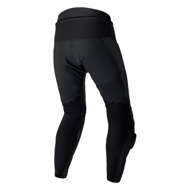 SPODNIE MOTOCYKLOWE SKÓRZANE RST TRACTECH EVO D3O BLACK BLACK