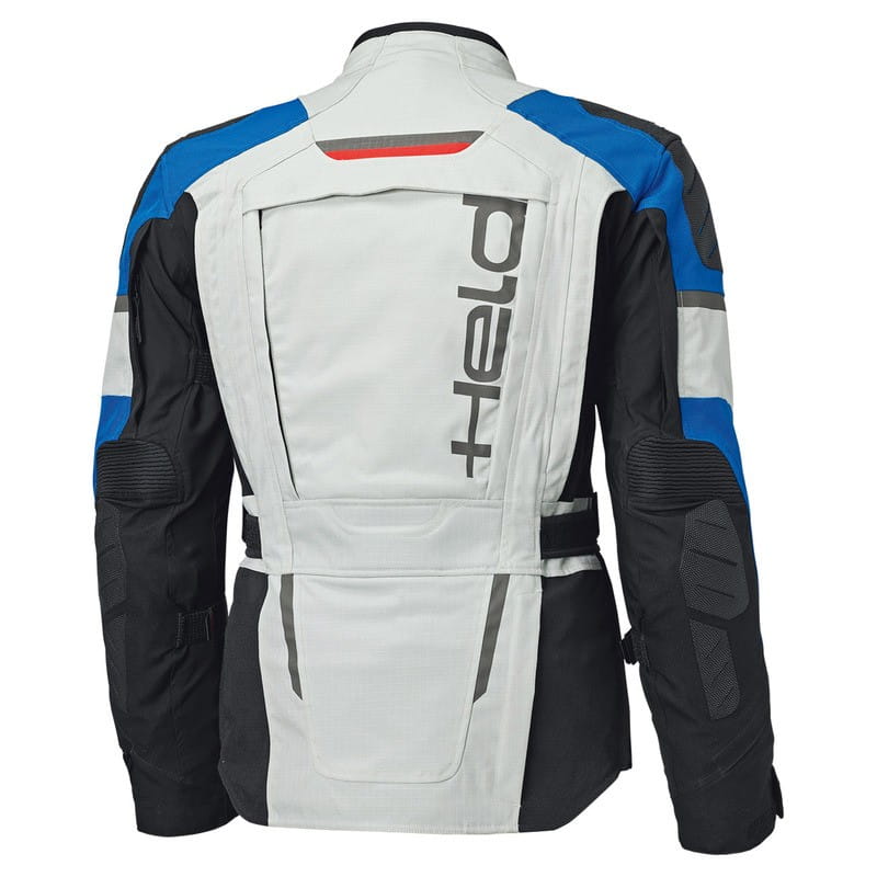 KURTKA MOTOCYKLOWA TEKSTYLNA HELD CARESE 3 [GORE-TEX] GREY BLUE