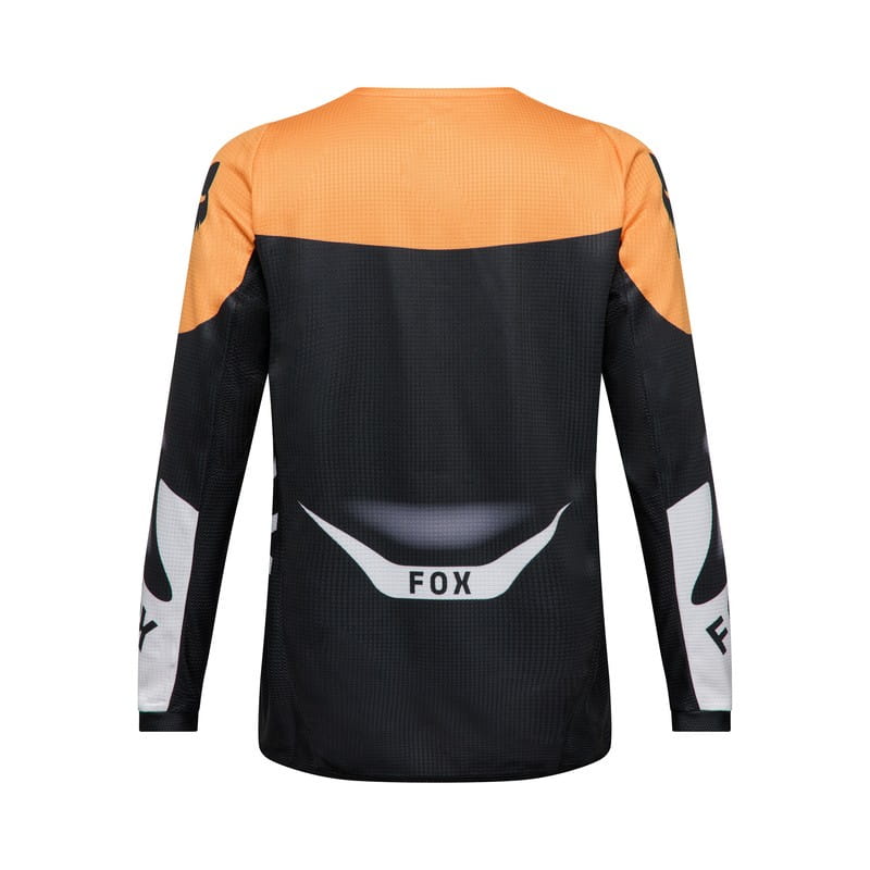 BLUZA MOTOCYKLOWA JUNIOR FOX 180 NOBLE BLACK WHITE