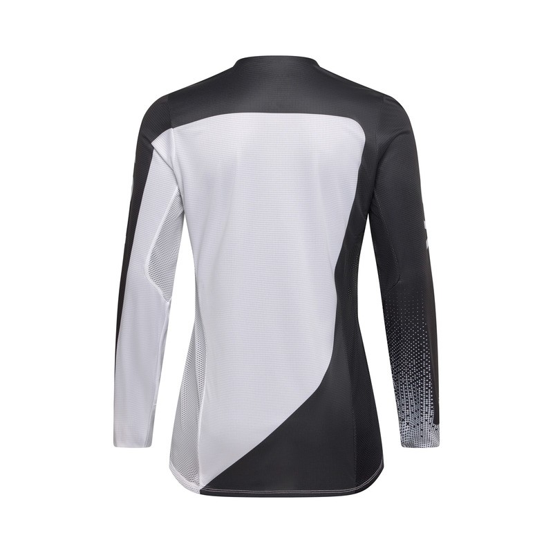 BLUZA MOTOCYKLOWA DAMSKA FOX FLEXAIR FRACTURE WHITE BLACK