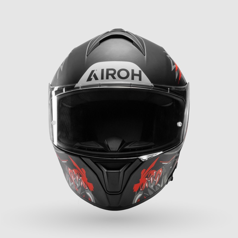 KASK MOTOCYKLOWY AIROH SPARK 2 CRUZE BLACK GREY MATT