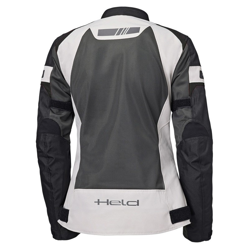KURTKA MOTOCYKLOWA TEKSTYLNA DAMSKA HELD TROPIC 4 GREY BLACK WS