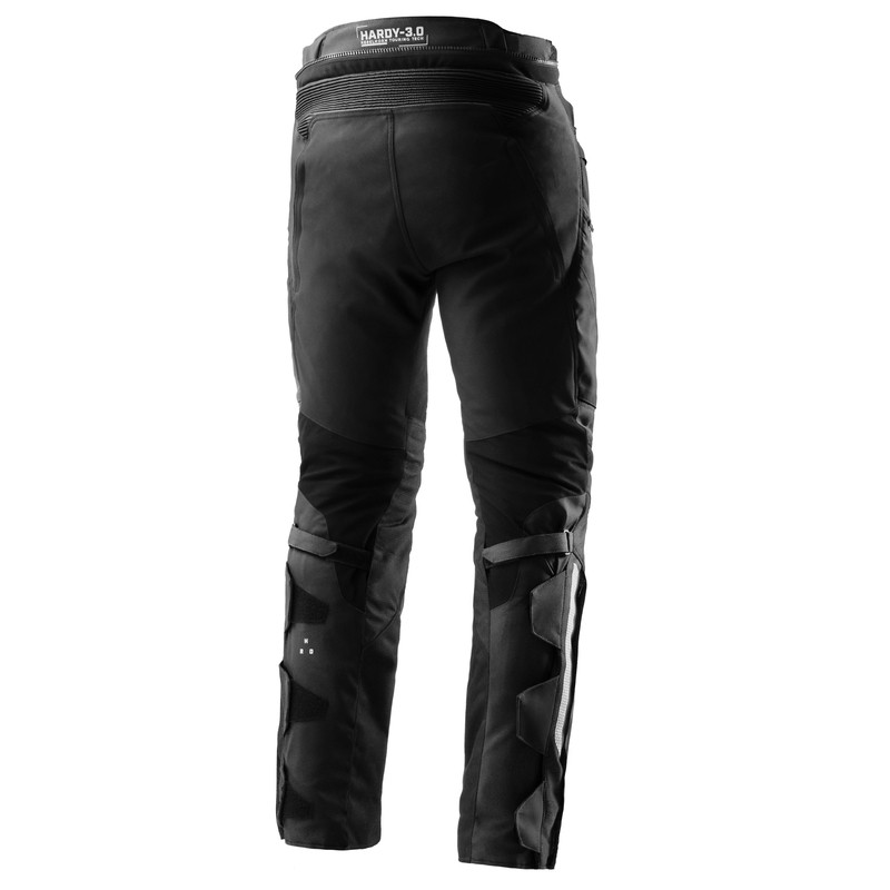 SPODNIE MOTOCYKLOWE TEKSTYLNE REBELHORN HARDY 3.0 BLACK (DŁUGA NOGAWKA) L-S