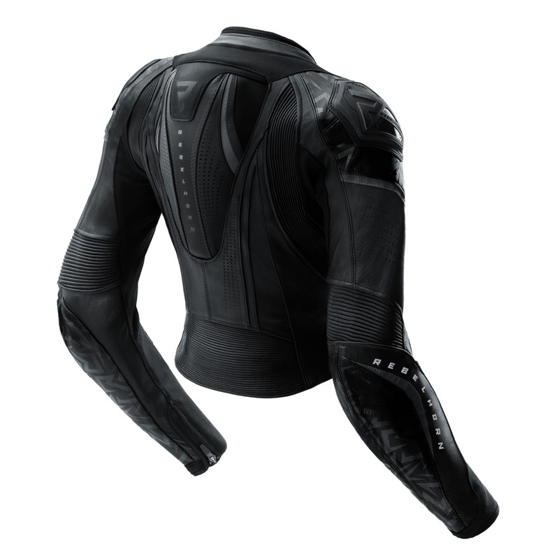KURTKA MOTOCYKLOWA SKÓRZANA DAMSKA REBELHORN DIVA RS BLACK W32