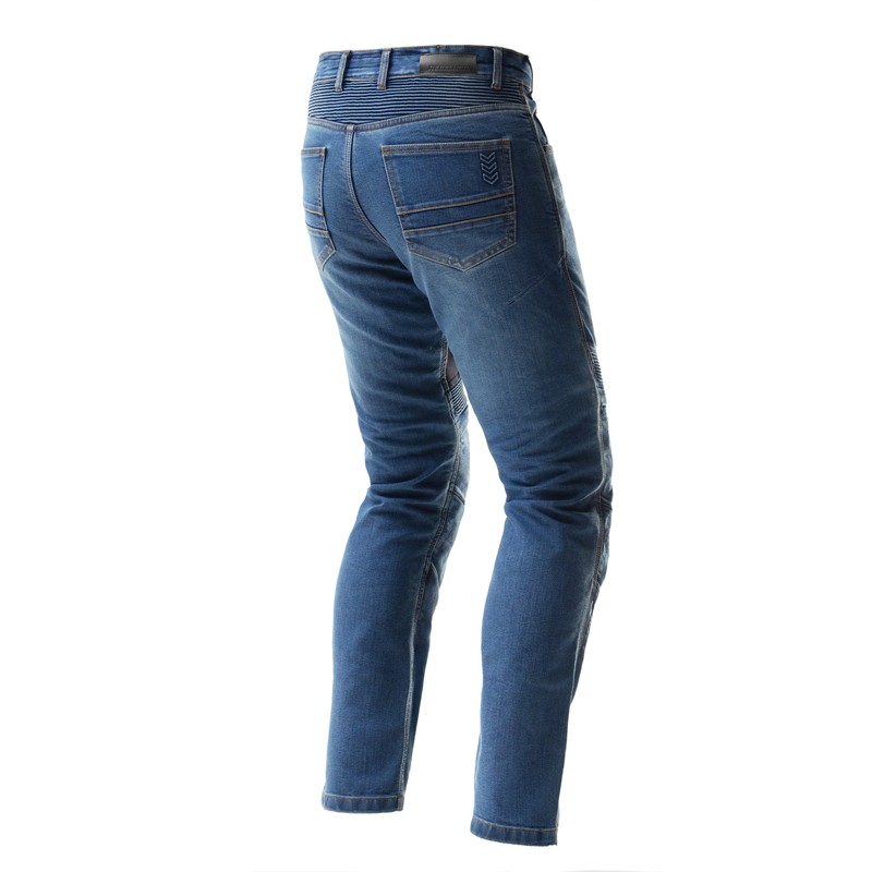 JEANSY MOTOCYKLOWE REBELHORN EAGLE 4 WASHED BLUE SLIM FIT 28/32