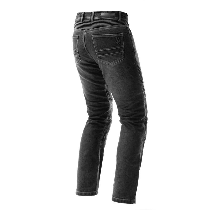JEANSY MOTOCYKLOWE REBELHORN EAGLE 4 BLACK REGULAR FIT 28/32