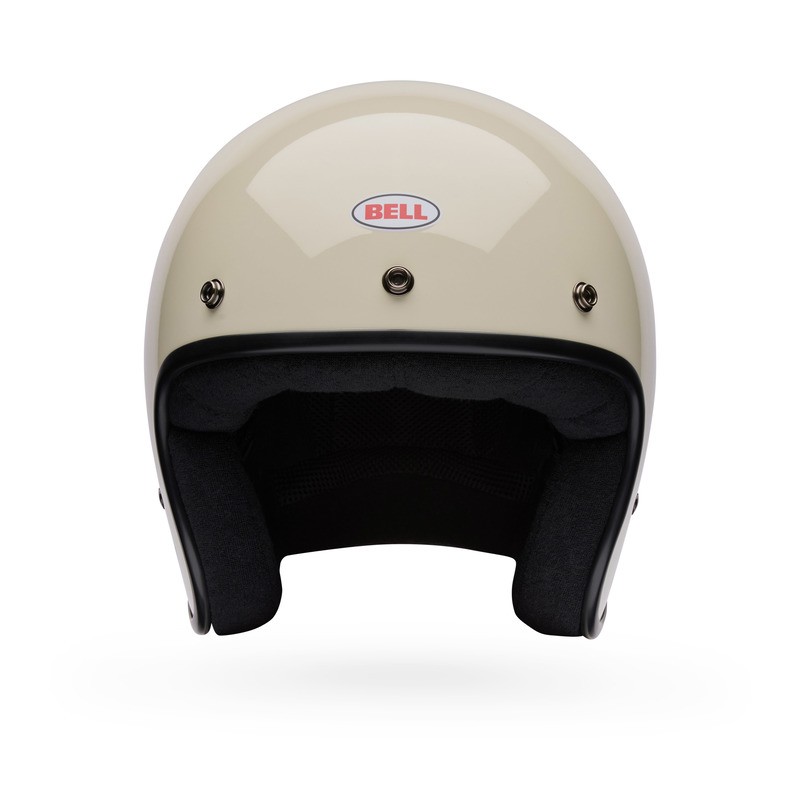 KASK MOTOCYKLOWY BELL MAGNUM SOLID VINTAGE WHITE