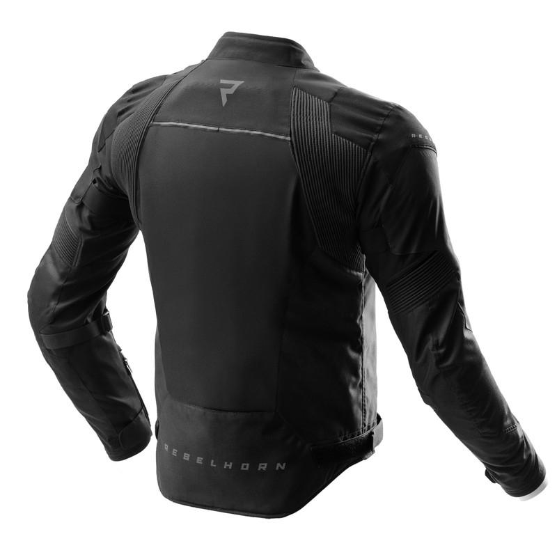 KURTKA MOTOCYKLOWA TEKSTYLNA REBELHORN SWIFT BLACK