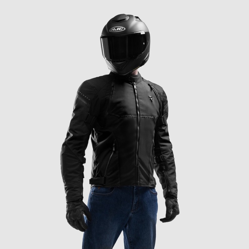 KURTKA MOTOCYKLOWA TEKSTYLNA REBELHORN SWIFT BLACK