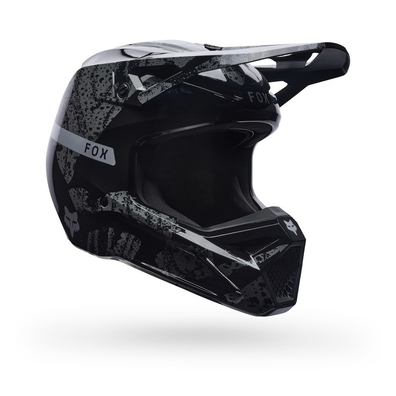 KASK MOTOCYKLOWY FOX V1 BNKR BLACK CAMO