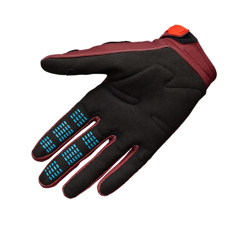 RĘKAWICE MOTOCYKLOWE JUNIOR FOX 180 RAID RED