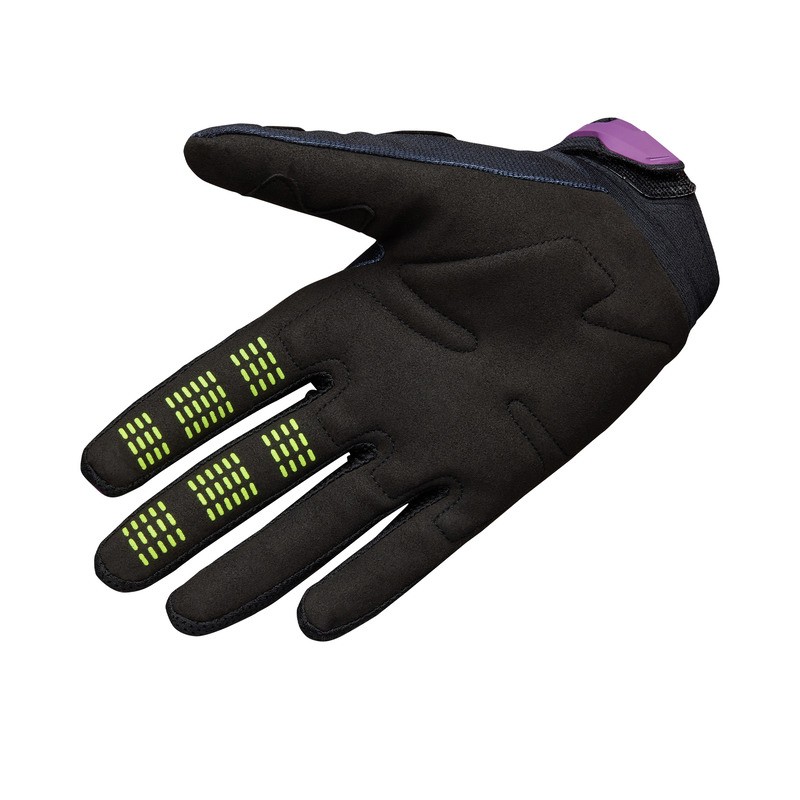 RĘKAWICE MOTOCYKLOWE JUNIOR FOX 180 RAID PURPLE LAVA YXS