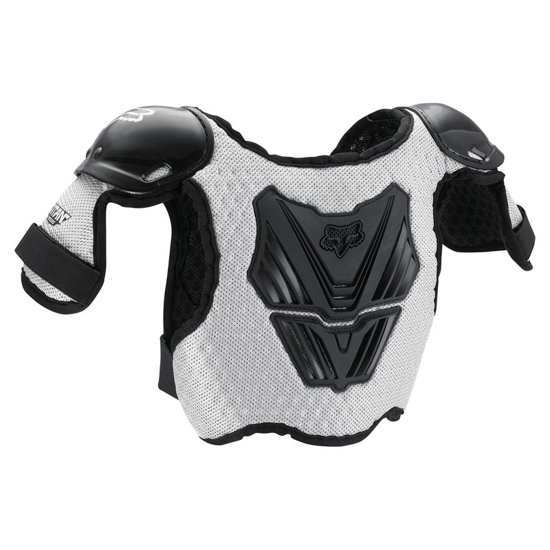 OCHRANIACZ KLATKI PIERSIOWEJ JUNIOR FOX PEEWEE TITAN ROOST DEFLECTOR BLACK SILVER