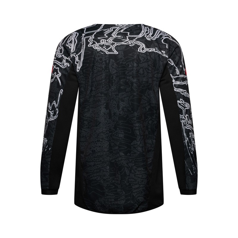BLUZA MOTOCYKLOWA JUNIOR FOX 180 ABYSS BLACK
