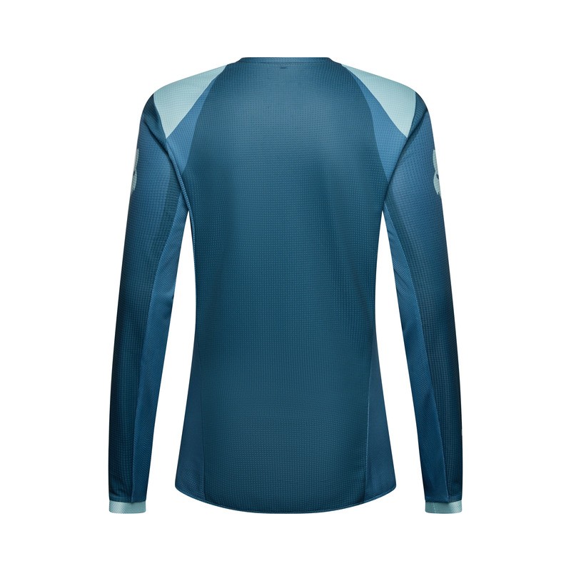 BLUZA MOTOCYKLOWA DAMSKA FOX 180 FRAME DEEP BLUE