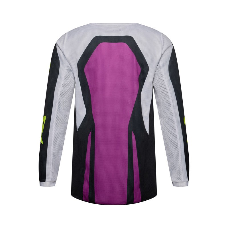 BLUZA MOTOCYKLOWA JUNIOR FOX 180 RAID PURPLE LAVA