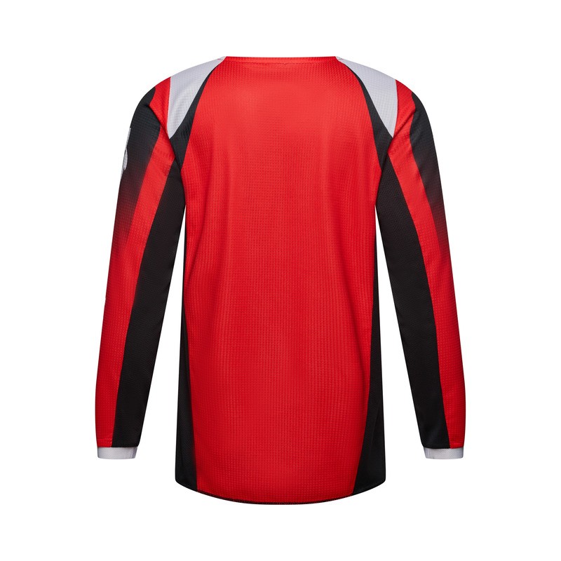 BLUZA MOTOCYKLOWA JUNIOR FOX 180 FRAME RED
