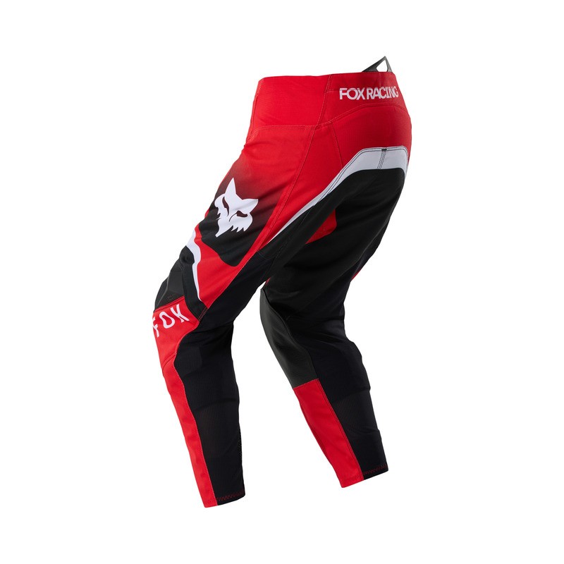SPODNIE MOTOCYKLOWE JUNIOR FOX 180 FRAME RED 24