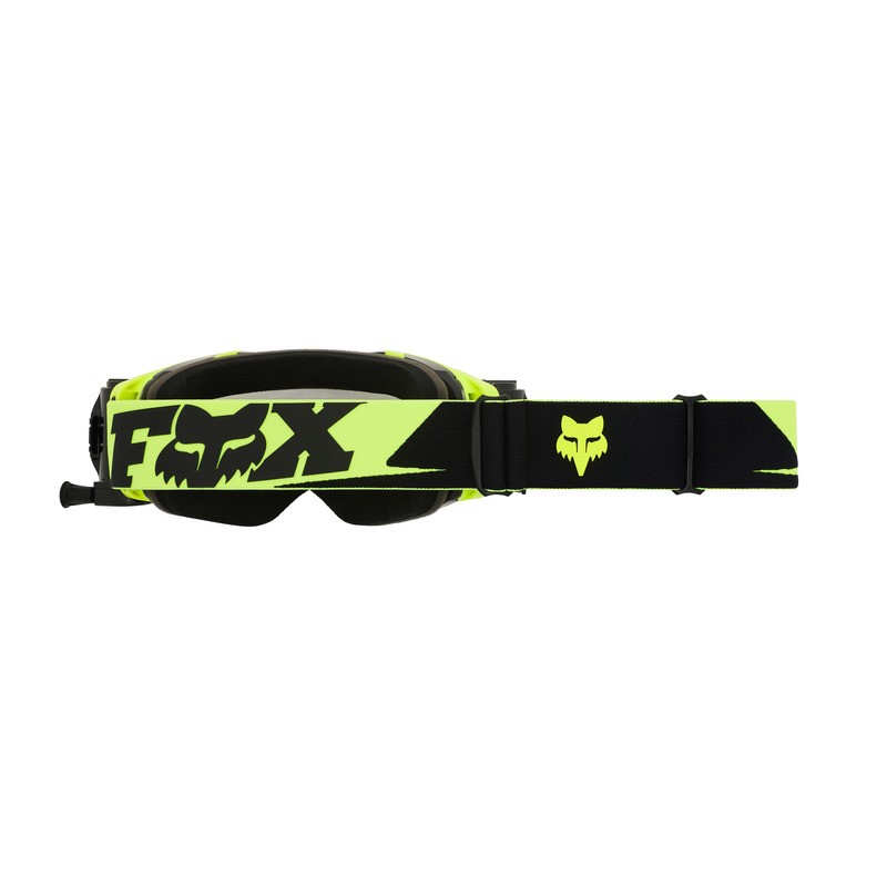 GOGLE MOTOCYKLOWE FOX VUE ROLL-OFF HI VIZ YELLOW